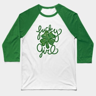 Lucky Girl Baseball T-Shirt